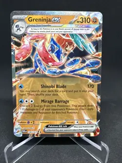 Pokemon TCG Scarlet & Violet Greninja ex UPC Black Star Promo 054 & 106/167 - Image 4