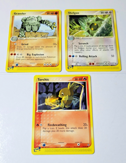 *NM* - EX Dragon - 2003 WOTC - Vintage Pokemon Cards Lot (3): Graveler, Shelgon - Image 2