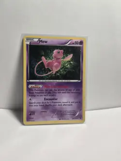 *HOLO RARE BASIC* Mew 29/124 Fates Collide Holo 50HP Psychic Pokemon TCG - Image 1