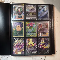 Pokemon Collection Binder Cosmos Promos, Art Rare’s, Full Arts, Vintage NM/Mint - Image 1