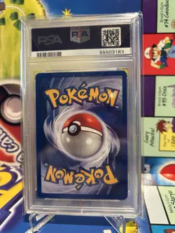 Pokemon Meganium Neo Genesis Unlimited Holo Rare #10 PSA 9 Mint - Image 2