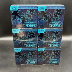 Lot of (6) Pokemon TCG Phantasmal Flames Elite Trainer Box ETB Sealed - Image 1