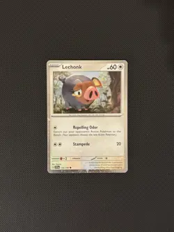 Lechonk 154/198 2023 Pokemon TCG Scarlet & Violet Base Set Cosmos Holofoil - NM - Image 1