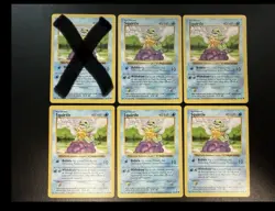 Pokemon Squirtle TCG Base Set Shadowless Common Card 63/102 LP - Image 1