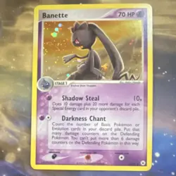 Pokemon Banette EX Hidden Legends Holo Rare 6/101 70 HP English TCG Card - Image 1