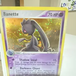 Pokemon Banette EX Hidden Legends Holo Rare 6/101 70 HP English TCG Card - Image 3