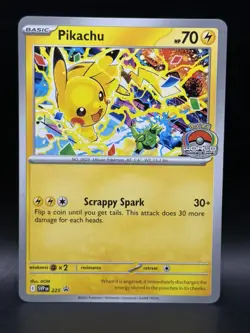 Pokemon TCG - S&V - Black Star Promo - Pikachu #225 - World Championships Promo - Image 1