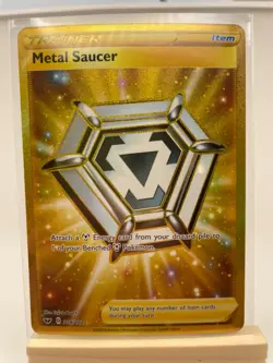 Metal Saucer (214/202) - Sword & Shield Base Set - Pokemon TCG - NM - Image 2