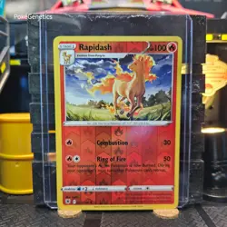 Rapidash Astral Radiance Reverse Holo Pokemon TCG 022/189 Sword & Shield Rare - Image 1