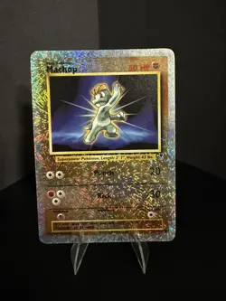 Machop 79/110 Legendary Collection Reverse Holo 2002 Pokemon NM / MINT - Image 1