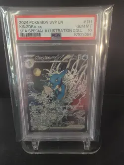 PSA 10 2024 POKEMON BLACK STAR PROMO SHROUDED FABLE SPECIAL KINGDRA EX 131 - Image 1