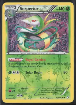 Serperior RC3/RC25 Pokemon Legendary Treasures Radiant Collection - Image 1