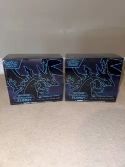 Pokemon TCG: Phantasmal Flames Pokemon Center Elite Trainer Box ETB 2x - SEALED - Image 1