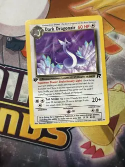 Pokemon TCG Team Rocket #33/82 Dark Dragonair 1st Edition Vintage Uncommon - Image 1