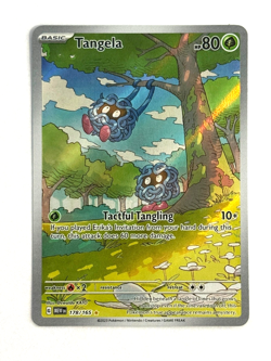 Pokemon TCG Tangela 178/165 IR Illustration Rare SV: Scarlet & Violet 151 - Image 1
