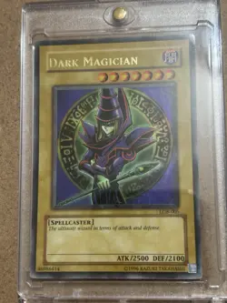 Yu-Gi-Oh! TCG Dark Magician Unlimited Ultra Rare LOB-005 Near Mint Ungraded - Image 1