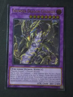 Yu-Gi-Oh TCG OTS Tournament Pack 10 #OP10-EN001 Thunder Dragon Colossus UTR - Image 1