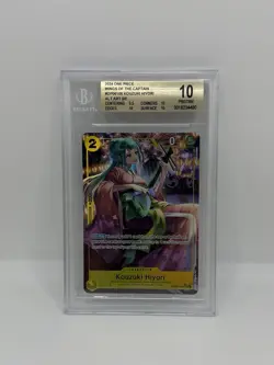 2024 ONE PIECE OP06-WINGS OF THE CAPTAIN ALTERNATE ART #106 KOZUKI HIYORI BGS 10 - Image 1