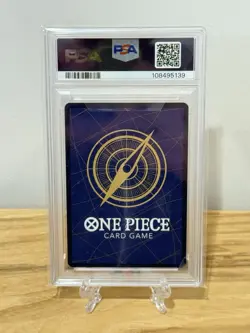 2023 One Piece Monkey D. Luffy #ST10-006 Foil The Three Captains PSA 10 GEM MINT - Image 2