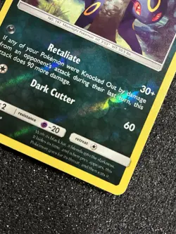 Umbreon 120/214 Reverse Holo Rare Lost Thunder Pokemon Card NM - Image 2