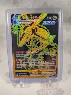 Pokemon Card - Rayquaza VMAX #TG29/TG30 Silver Tempest Secret Rare NM - Image 1