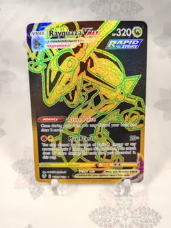 Pokemon Card - Rayquaza VMAX #TG29/TG30 Silver Tempest Secret Rare NM - Image 2