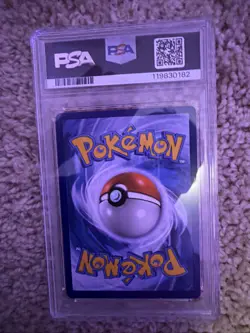 Pokemon TCG Ash's Pikachu SM109 Special Promo Card Psa7 - Image 2