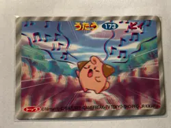 Pokemon Card Japanese Cleffa No. 173 (2) 3D Topsun Top Sun Art - Image 1