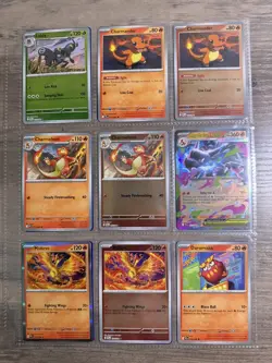 🔥 Phantasmal Flames 100% Complete Master Base Set 178 Cards w EX & Reverse Holo - Image 3