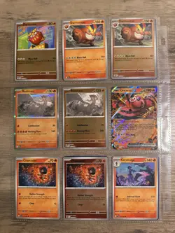🔥 Phantasmal Flames 100% Complete Master Base Set 178 Cards w EX & Reverse Holo - Image 4