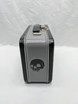 Legion Supplies Skull Trading Card Deck Holder Lunchbox Tin - Image 4
