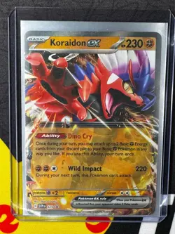 Koraidon ex - SVP029 - Pokemon Scarlet & Violet Promo Ultra Rare Holo Card NM - Image 3