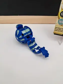 Bakugan Battle Brawlers Aquos Rattleoid B2 Classic W/ Card - Image 4