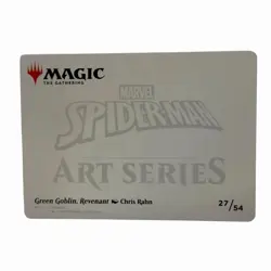 Green Goblin Revenant (27/54) Art Card (Gold Signature) - MTG Spider-Man EN NM - Image 2