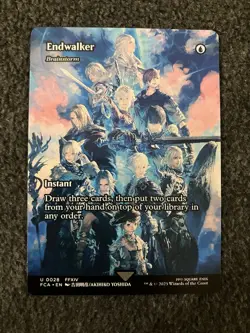 Magic The Gathering MTG - Endwalker - Brainstorm (Showcase) - Final Fantasy - Image 1