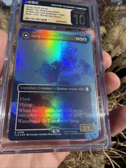 MTG Aang, Swift Savior (0298) Avatar: The Last Airbender Foil CGC Pristine 10 🔥 - Image 2