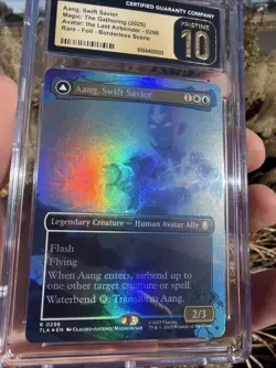 MTG Aang, Swift Savior (0298) Avatar: The Last Airbender Foil CGC Pristine 10 🔥 - Image 3