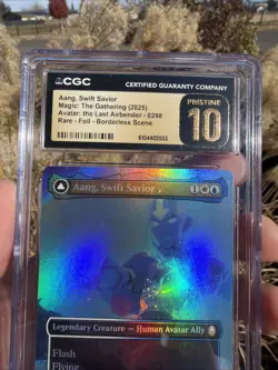 MTG Aang, Swift Savior (0298) Avatar: The Last Airbender Foil CGC Pristine 10 🔥 - Image 5
