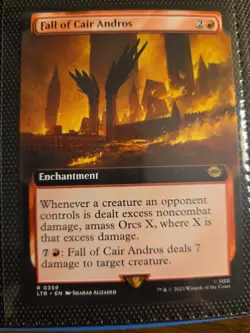 Fall Of Cair Andros (Extended Art) X1 LTR MTG Lord Of The Rings B1 - Image 1