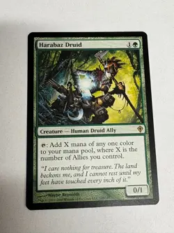 Harabaz Druid x1 MTG Worldwake 1x Magic Excellent NM Free Shipping! - Image 2