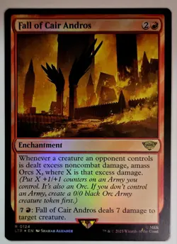 124 Fall of Cair Andros Foil NM - Image 1
