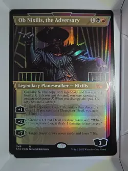 Ob Nixilis, the Adversary - M348 - Foil - MTG - Streets of New Capenna (SNC) - Image 1