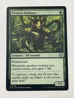 MTG Lorwyn Eclipsed Virulent Emissary 0202 NM - Image 1