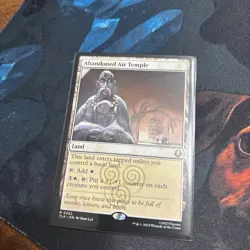 Mtg Abandoned Air Temple - Avatar The Last Airbender + Bonus Foils - Image 2