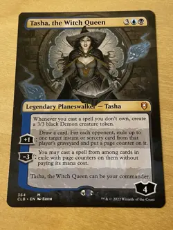 Tasha, the Witch Queen Borderless - MTG CLB: Battle for Baldur's Gate - NM - Image 1
