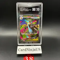 TAG GEM MINT 10 Mega Charizard X ex SR 094/080 Inferno X M2 Pokemon Card 38 - Image 1