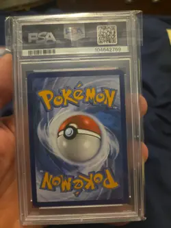 POKEMON CARD RESHIRAM GX 71 SECRET RARE DRAGON MAJESTY #71 GRADED PSA 8 RAINBOW - Image 2