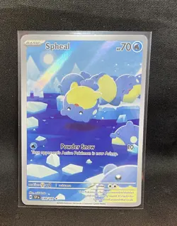 ❄ Spheal 199/191 | SV08 Surging Sparks Illustration Rare | Pokemon NM - WOW!❄ - Image 1