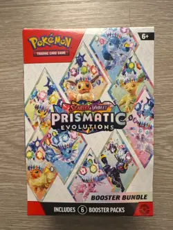 Pokemon TCG: Scarlet & Violet Prismatic Evolutions Sealed Booster Bundle Box! - Image 1