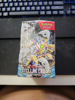 Pokemon Scarlet & Violet Stellar Crown Booster Box Sealed - Image 2